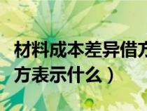 材料成本差異借方正還是負(fù)(材料成本差異借方表示什么) 材料成本差異借方正還是負(fù)(材料成本差異借方表示什么)