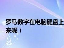 羅馬數(shù)字在電腦鍵盤上怎么打（羅馬數(shù)字在電腦上怎么打出來(lái)呢）