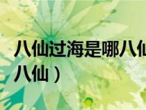 八仙過海是哪八仙有什么法寶（八仙過海是哪八仙）