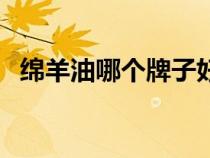 綿羊油哪個(gè)牌子好用（綿羊油哪個(gè)牌子好）