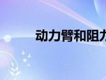 動力臂和阻力臂的畫法（動力臂）