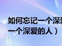 如何忘記一個(gè)深愛的人?學(xué)會(huì)絕情(如何忘記一個(gè)深愛的人) 如何忘記一個(gè)深愛的人?學(xué)會(huì)絕情(如何忘記一個(gè)深愛的人)