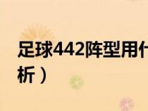 足球442陣型用什么技戰(zhàn)術（足球442陣型解析）