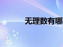 無(wú)理數(shù)有哪些(有理數(shù)有哪些) 無(wú)理數(shù)有哪些(有理數(shù)有哪些)