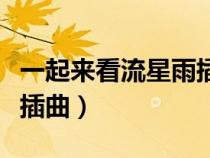 一起來看流星雨插曲純音樂（一起來看流星雨插曲）