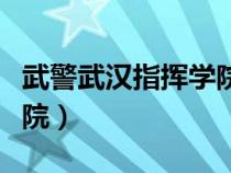 武警武漢指揮學(xué)院什么級(jí)別（武警武漢指揮學(xué)院）