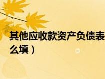 其他應(yīng)收款資產(chǎn)負債表填列方法(其他應(yīng)收款資產(chǎn)負債表怎么填) 其他應(yīng)收款資產(chǎn)負債表填列方法(其他應(yīng)收款資產(chǎn)負債表怎么填)