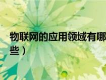物聯(lián)網(wǎng)的應用領域有哪些視頻監(jiān)測(物聯(lián)網(wǎng)的應用領域有哪些) 物聯(lián)網(wǎng)的應用領域有哪些視頻監(jiān)測(物聯(lián)網(wǎng)的應用領域有哪些)