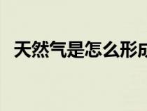 天然氣是怎么形成的（石油是怎么形成的）