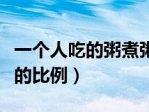 一個(gè)人吃的粥煮粥水和米的比例（煮粥水和米的比例）