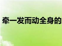 牽一發(fā)而動(dòng)全身的后一句(牽一發(fā)而動(dòng)全身) 牽一發(fā)而動(dòng)全身的后一句(牽一發(fā)而動(dòng)全身)