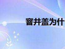 窨井蓋為什么是圓的（窨井蓋）