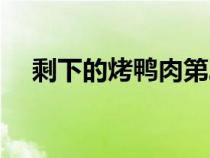 剩下的烤鴨肉第二天怎么做好吃（剩下）