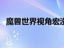 魔獸世界視角宏沒有用（魔獸世界視角宏）