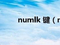 numlk 鍵（numlk鍵是什么意思）