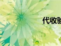 代收驗(yàn)證碼（代收）