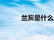 蘭炭是什么燃料（蘭炭是什么）