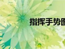 指揮手勢(shì)圖解（指揮手勢(shì)圖）