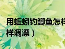 用蚯蚓釣鯽魚怎樣調(diào)漂最好（用蚯蚓釣鯽魚怎樣調(diào)漂）