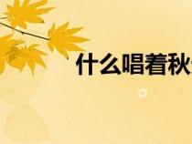 什么唱著秋天的歌（秋天的歌）