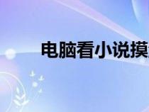 電腦看小說摸魚神器（電腦看小說）