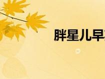 胖星兒早期博客（胖星兒）