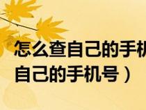 怎么查自己的手機號綁定了幾個微信（怎么查自己的手機號）