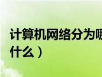 計算機網(wǎng)絡(luò)分為哪三類（計算機網(wǎng)絡(luò)的定義是什么）