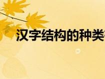 漢字結(jié)構(gòu)的種類有哪些(漢字結(jié)構(gòu)分類) 漢字結(jié)構(gòu)的種類有哪些(漢字結(jié)構(gòu)分類)
