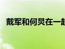 戴軍和何炅在一起照片圖片（戴軍和何炅）