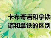 卡布奇諾和拿鐵的區(qū)別在哪里..甲?（卡布奇諾和拿鐵的區(qū)別）