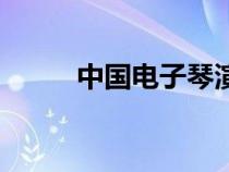 中國電子琴演奏家（中國電子琴）