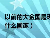 以前的大金國是現(xiàn)在的哪里（以前的大金國是什么國家）