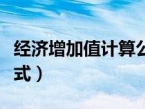 經(jīng)濟增加值計算公式例子（經(jīng)濟增加值計算公式）