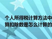 個(gè)人所得稅計(jì)算方法中速算扣除數(shù)是什么(個(gè)人所得稅中速算扣除數(shù)是怎么計(jì)算的) 個(gè)人所得稅計(jì)算方法中速算扣除數(shù)是什么(個(gè)人所得稅中速算扣除數(shù)是怎么計(jì)算的)