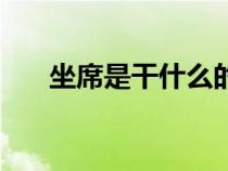 坐席是干什么的（坐席和座席的區(qū)別）