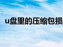 u盤里的壓縮包損壞(u盤壓縮包文件損壞) u盤里的壓縮包損壞(u盤壓縮包文件損壞)