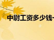 中尉工資多少錢一個月2023（中尉工資）