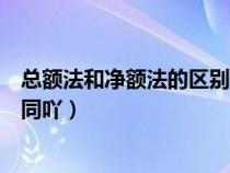 總額法和凈額法的區(qū)別舉個(gè)例子（總額法與凈額法有什么不同吖）