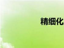 精細(xì)化工分類（精細(xì)）
