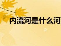 內(nèi)流河是什么河流（內(nèi)流河是什么意思）