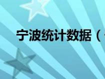 寧波統(tǒng)計(jì)數(shù)據(jù)(寧波市統(tǒng)計(jì)局網(wǎng)上直報(bào)) 寧波統(tǒng)計(jì)數(shù)據(jù)(寧波市統(tǒng)計(jì)局網(wǎng)上直報(bào))