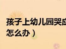 孩子上幼兒園哭應(yīng)該怎么辦（孩子上幼兒園哭怎么辦）