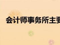 會計(jì)師事務(wù)所主要工作內(nèi)容(審計(jì)實(shí)習(xí)生) 會計(jì)師事務(wù)所主要工作內(nèi)容(審計(jì)實(shí)習(xí)生)