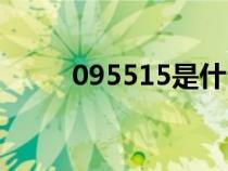 095515是什么電話號(hào)（095515）