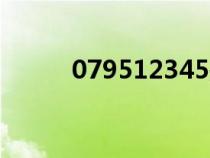 079512345是什么電話(0795) 079512345是什么電話(0795)
