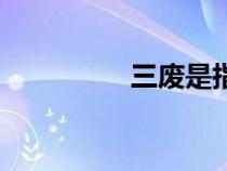 三廢是指哪三廢（三廢）