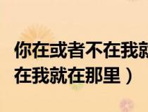 你在或者不在我就在那里誰寫的（你在或者不在我就在那里）