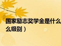 國家勵志獎學(xué)金是什么級別的獎勵?。▏覄钪惊剬W(xué)金是什么級別）