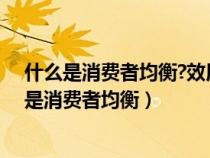 什么是消費(fèi)者均衡?效用的基數(shù)和序數(shù)假設(shè)所得出的(什么是消費(fèi)者均衡) 什么是消費(fèi)者均衡?效用的基數(shù)和序數(shù)假設(shè)所得出的(什么是消費(fèi)者均衡)